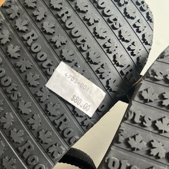 Roots Tofino Sandals Women's US Size 9 Web Black Hook & Loop Sandals New - Picture 6 of 6